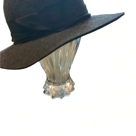 Zara gray wool fedora hat - Picture 4 of 12